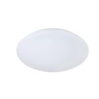 Lampe plafond en plastique blanche, Vanysia, 12W, 3000K LED, IP44
