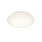 Lampe plafond en plastique blanche, Vanysia, 15W, 3000K LED, IP44