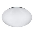 Lampe plafond en plastique blanche, Vanysia, 12W, 4000K LED, IP44