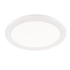 Lampe plafond moderne blanche, Gistrup, 15W, 3000K LED, IP44, gradable en 3 étapes