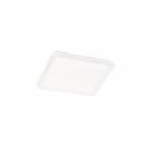 Lampe plafond moderne blanche, Gistrup, 24W, 3000K LED, IP44