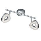 Applique murale moderne chromée, Vayannah, 4,5W, 3000K LED