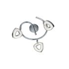 Applique murale moderne chromée, Vayannah, 4,5W, 3000K LED