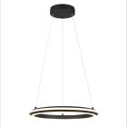 Suspension moderne noire, Jiry, 34W, white switch LED, gradable en 3 étapes