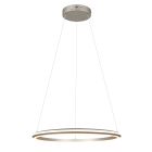 Suspension moderne nickel, Jiry, 48W, white switch LED, gradable en 3 étapes