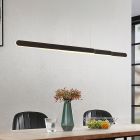 Suspension design noire, Dwayn, 48W, blanc chaud à froid réglable LED, avec variateur tactile