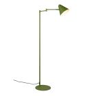 Lampadaire moderne vert, Jille, avec interrupteur