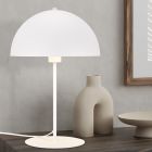 Lampe de table moderne blanche, Fransisca, avec interrupteur