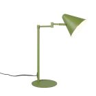 Lampe de bureau moderne verte, Jille, avec interrupteur