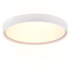 Lampe plafond moderne blanche, Destin, 29W, blanc chaud à froid réglable LED