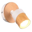 Spot mural rustique bois, Carine