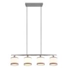 Suspension moderne blanche, Denley