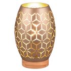 Lampe de table moderne taupe, Delana