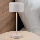 Lampe de table moderne grise, Dustin, 1,5W, 3000K LED, avec variateur tactile