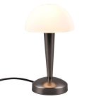Lampe de table moderne noire, Delila, avec variateur tactile
