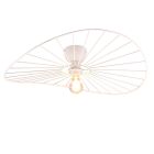 Plafonnier industriel blanc, Dejan