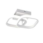 Plafonnier design blanc, Yasser, 7W, 4000K LED