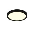 Lampe plafond moderne noire, Zayd, 18W, white switch LED, gradable en 3 étapes