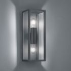 Luminaire extérieur industrielle anthracite, Sanna, IP44