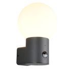 Applique extérieur avec détecteur de mouvement moderne anthracite, Ouarda, IP44