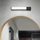 Applique salle de bain moderne noire, Bernou, 8W, 3000K LED, IP44