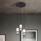 Suspension vintage noire, Marjet