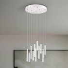 Suspension moderne blanche, Jessamy, 2,5W, 3000K LED