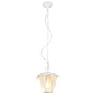 Luminaire extérieur moderne blanc, Samatar, IP44