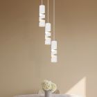 Suspension design blanche, Marouan