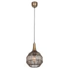 Suspension rustique bronze, Rins