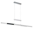 Suspension table à manger moderne chromée, Jessey, 45W, blanc chaud à froid réglable LED