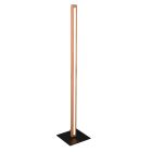 Lampadaire liseuse bois, Kelley, 20W, 3000K LED, avec interrupteur