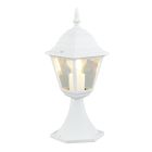 Luminaire extérieur classique blanc, Lavina, IP44