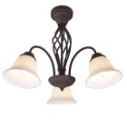 Lampe plafond classique couleur rouille, Detroit