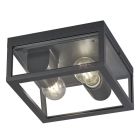 Luminaire extérieur industriel anthracite, Sanna, IP44