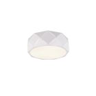 Lampe plafond moderne blanche, Soloro