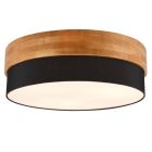 Lampe plafond moderne noire, Sylvia