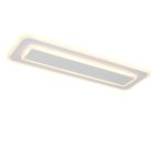Lampe plafond moderne blanche, Ulrike, gradable en 3 étapes
