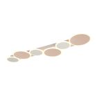 Lampe plafond moderne blanche, Vasiliki, gradable en 3 étapes