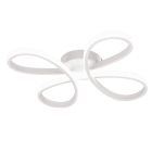 Plafonnier design blanc, Vikash, 25W, 4000K LED, gradable en 3 étapes