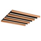 Lampe plafond moderne marronne, Marna, 22W, 3000K LED