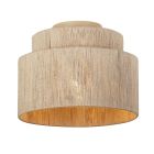 Lampe plafond rustique beige, Rinus