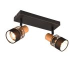 Spot plafond rétro noir, Solmaz