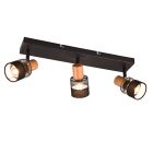 Spot plafond rétro noir, Solmaz