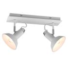 Spot plafond rétro blanc, Sylvester