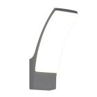 Luminaire extérieur moderne anthracite, Popke, 12,5W, 4000K LED, IP44