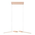 Suspension design marronne, Quirinus, 18W, 4000K LED