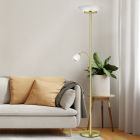 Lampadaire liseuse moderne laiton, Larry