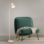 Lampadaire rechargeable en métal marronne, Suraya, 4,5W, 3000K LED, gradable en 3 étapes