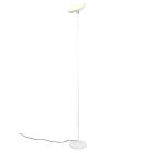 Lampadaire moderne blanc, Shahid, 17W, blanc chaud à froid réglable LED, avec variateur tactile